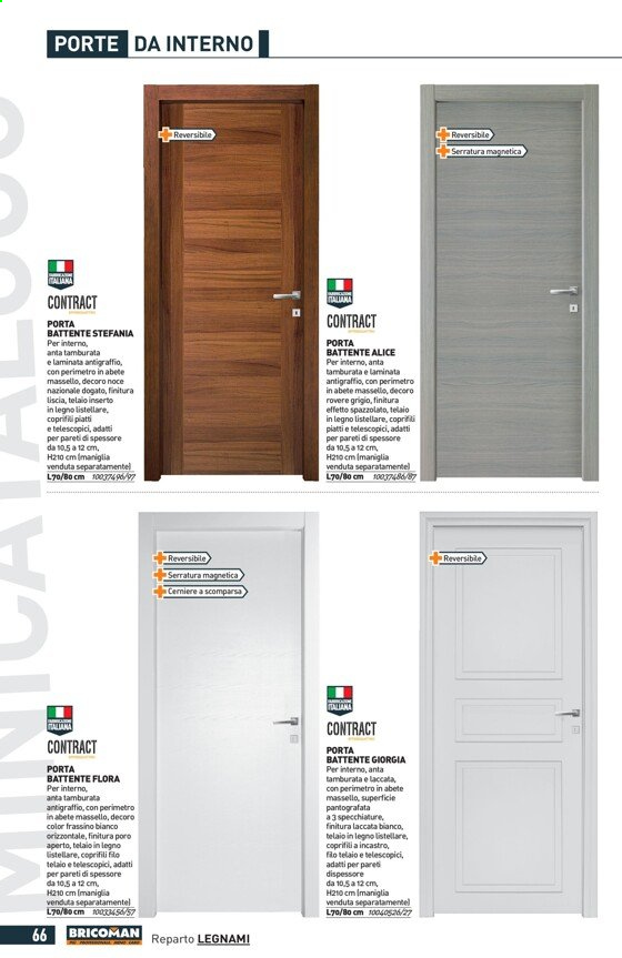 thumbnail - Volantino Tecnomat by Bricoman - 24/6/2021 - 28/7/2021 - Prodotti in offerta - porta, serratura. Pagina 66.