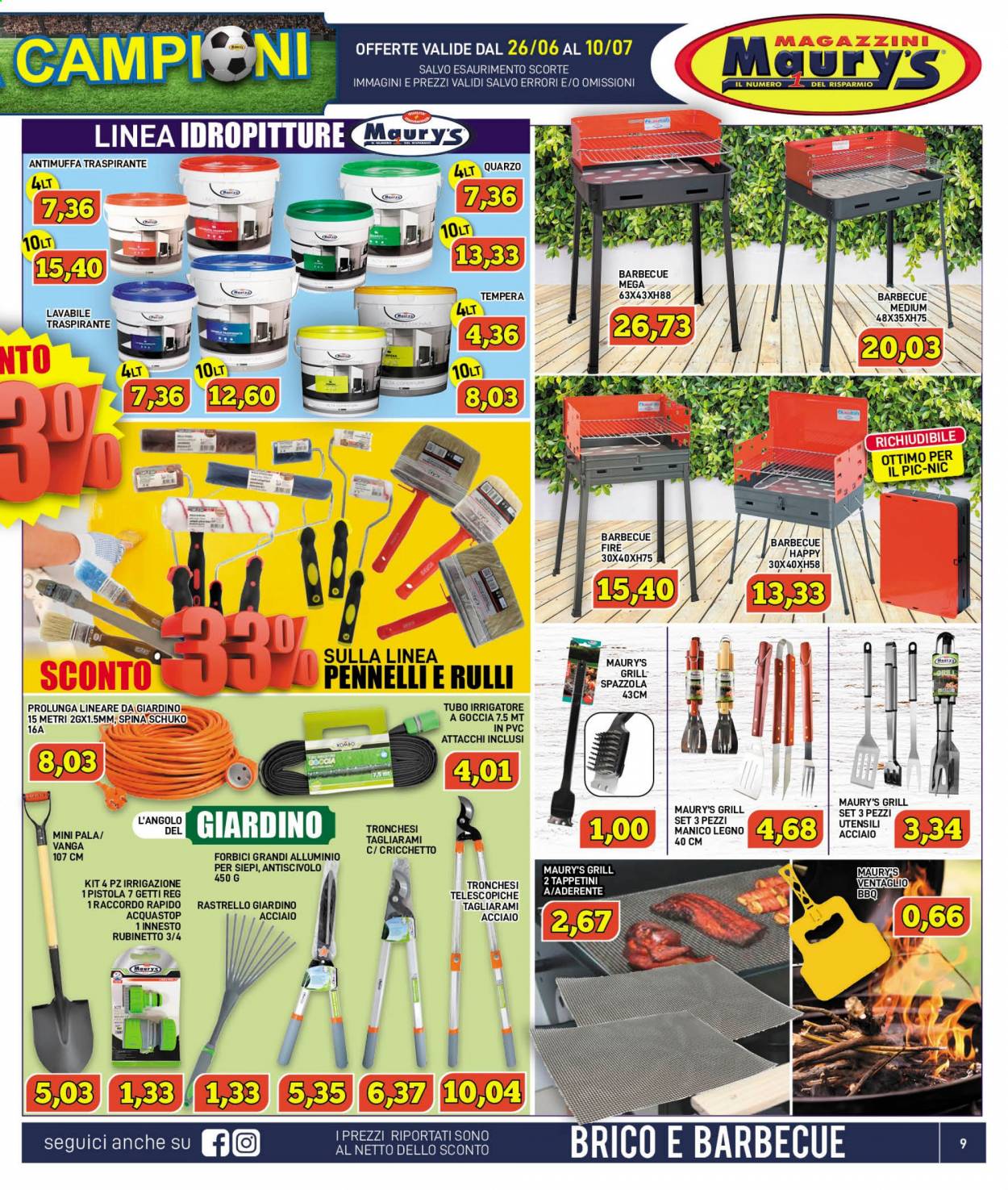 Volantino Maury's - 26/6/2021 - 10/7/2021. Pagina 9