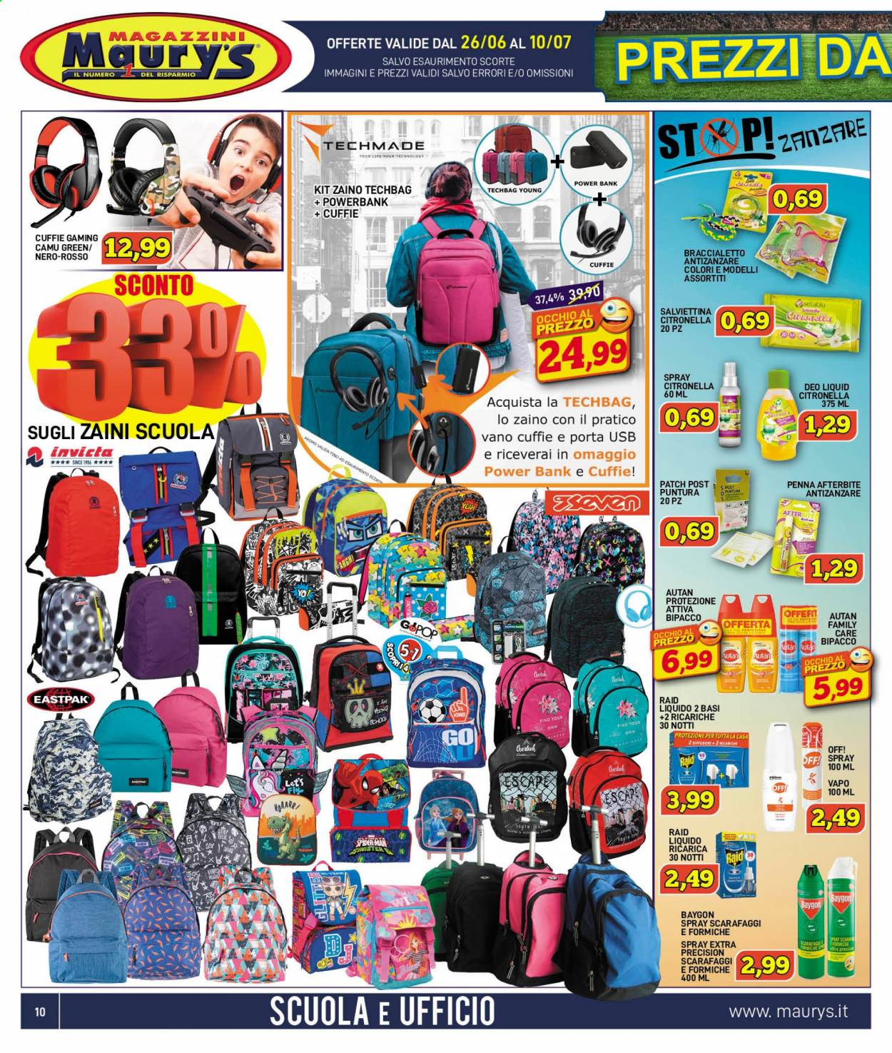 Volantino Maury's - 26/6/2021 - 10/7/2021. Pagina 10