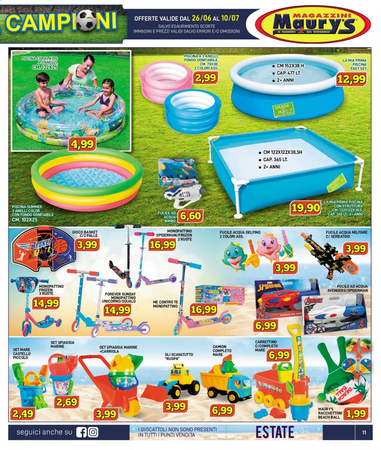Volantino Maury's - 26/6/2021 - 10/7/2021. Pagina 11