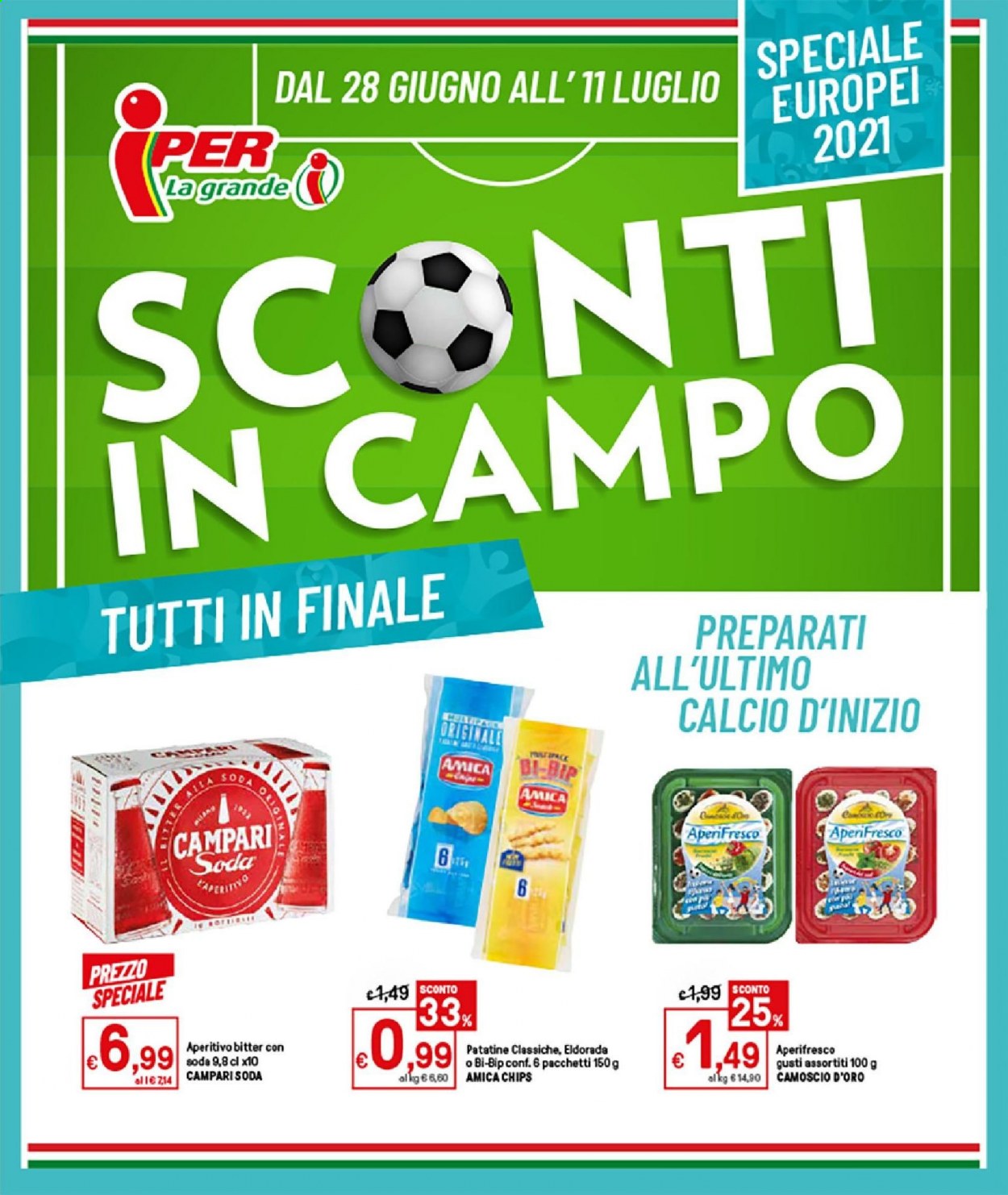 Volantino Iper, La grande i - 28/6/2021 - 11/7/2021. Pagina 1