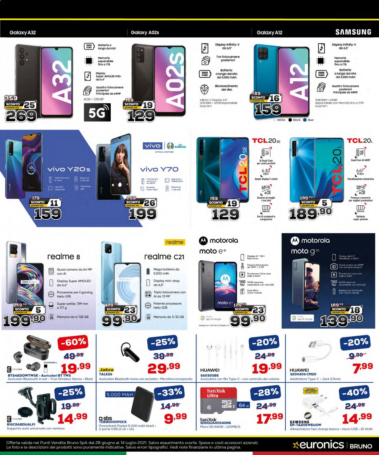 Volantino Euronics - 28/6/2021 - 14/7/2021. Pagina 9