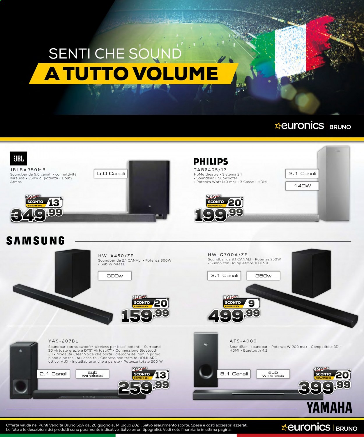 Volantino Euronics - 28/6/2021 - 14/7/2021. Pagina 21