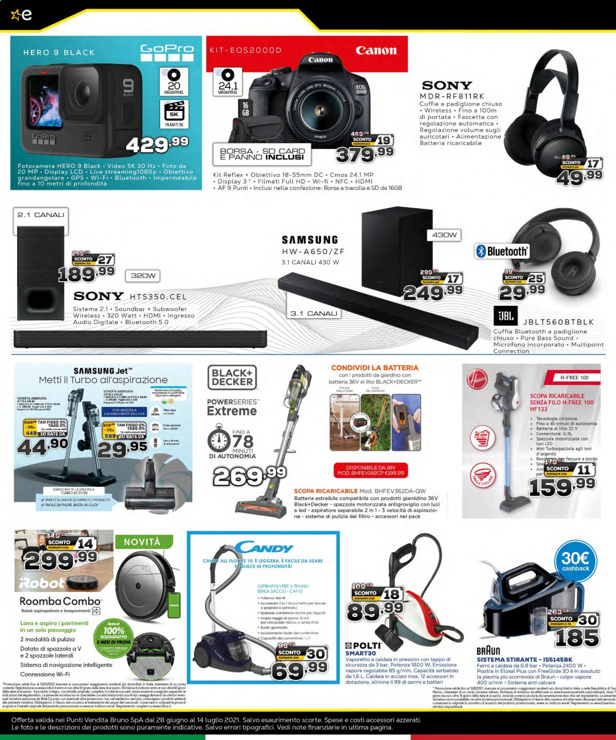 Volantino Euronics - 28/6/2021 - 14/7/2021. Pagina 26