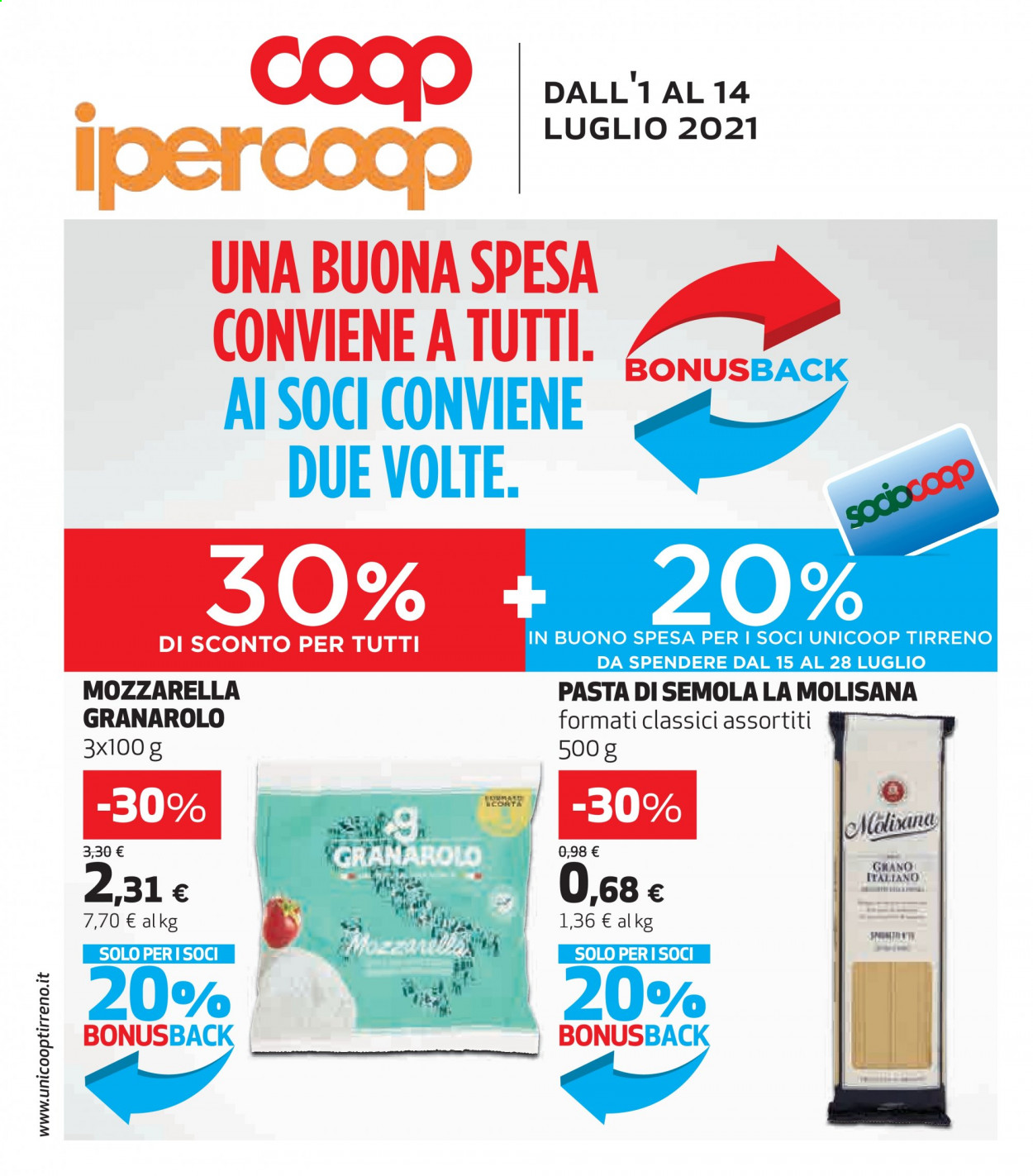 Leták Coop - 1.7.2021 - 14.7.2021. Strana 1