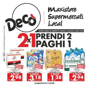Volantino Deco - 29.6.2021 - 8.7.2021.