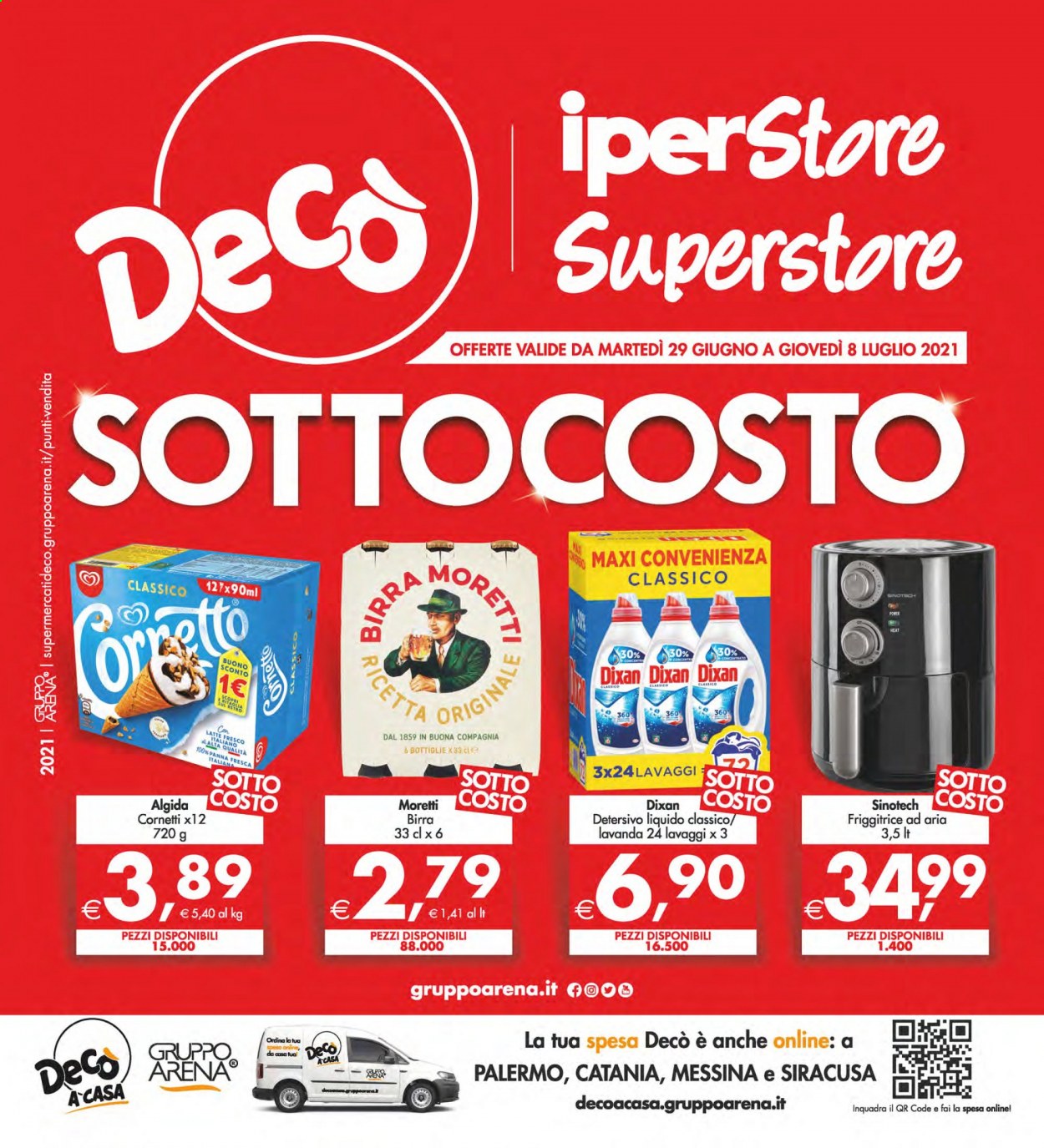 Volantino Deco - 29/6/2021 - 8/7/2021. Pagina 1