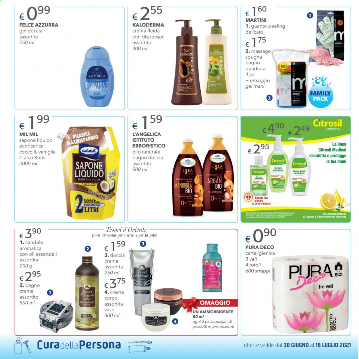 Volantino Acqua & Sapone - 30/6/2021 - 18/7/2021. Pagina 10