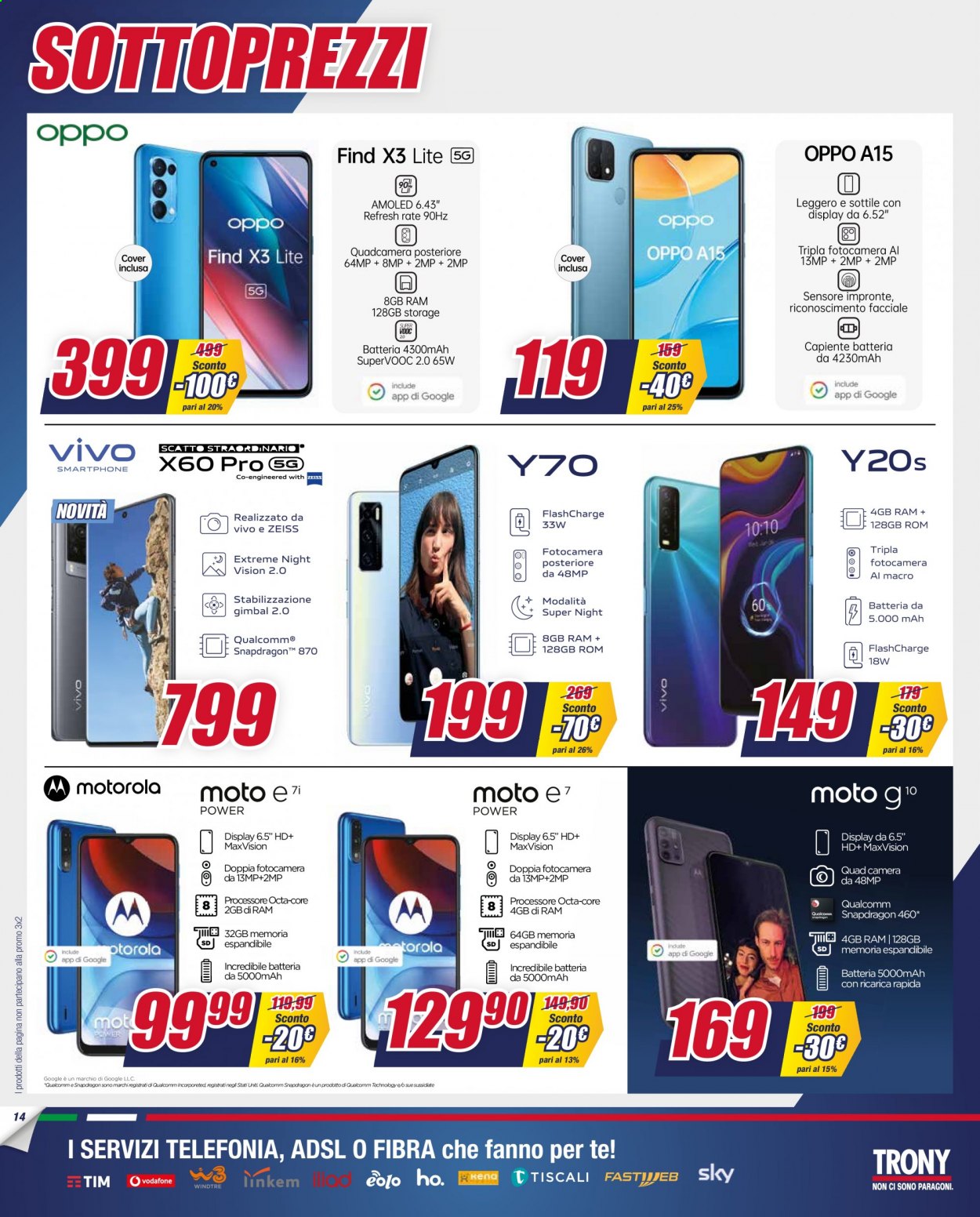 Volantino Trony - 1/7/2021 - 22/7/2021. Pagina 14
