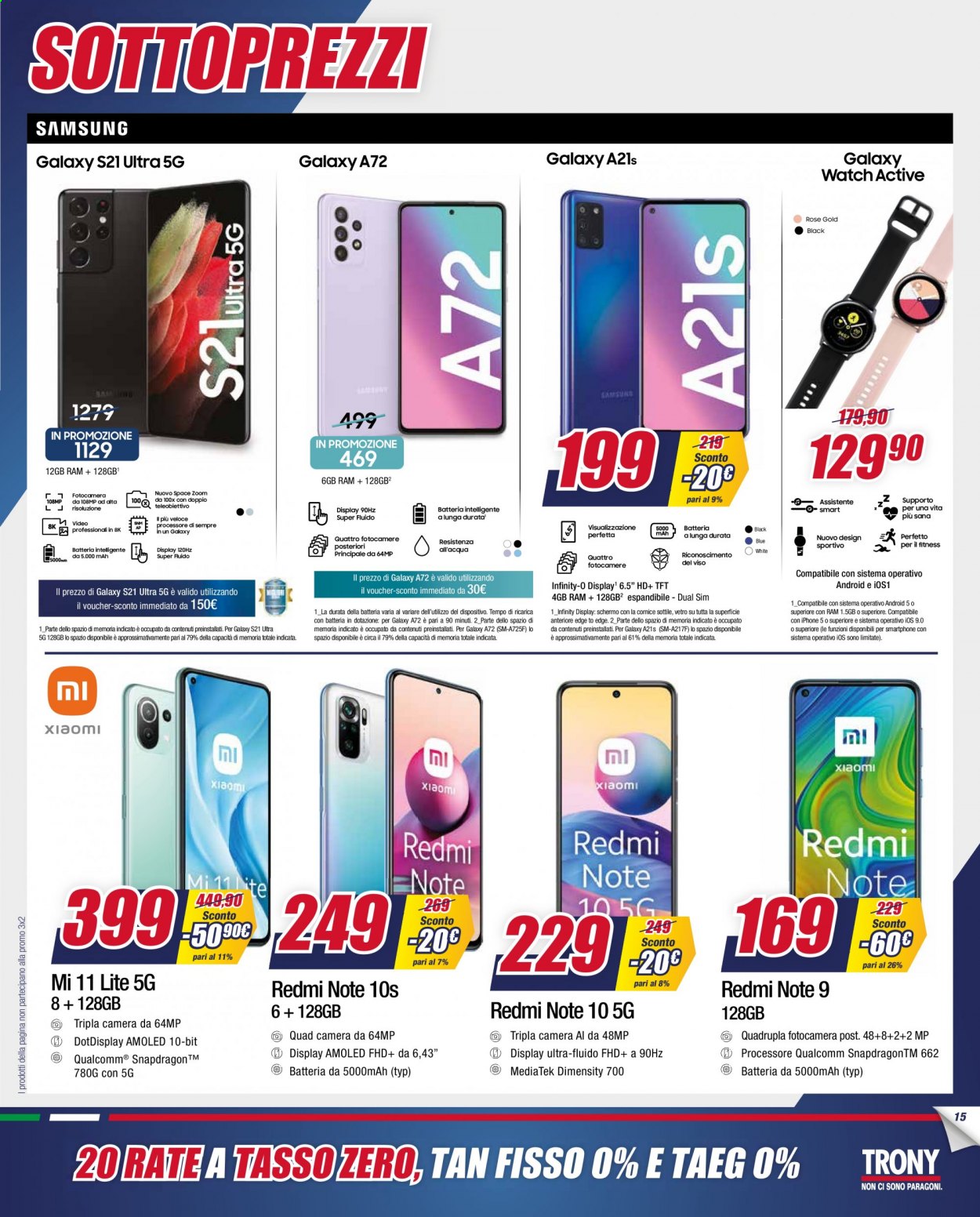 Volantino Trony - 1/7/2021 - 22/7/2021. Pagina 15