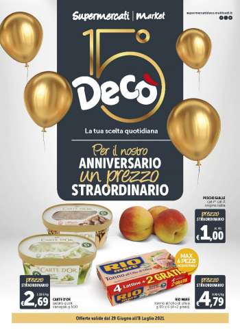 Volantino Deco - 29.6.2021 - 8.7.2021.