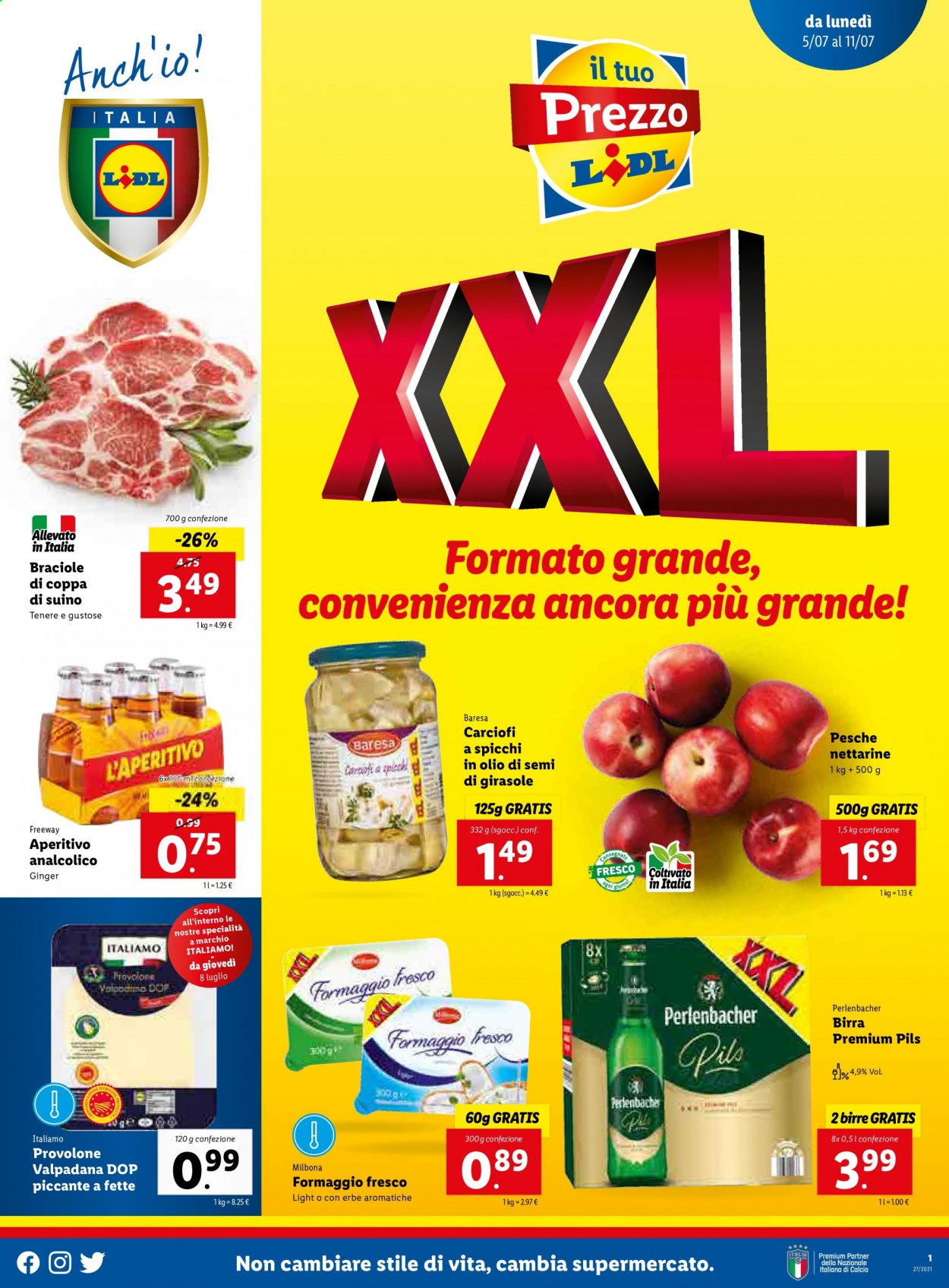 Volantino Lidl - 5/7/2021 - 11/7/2021. Pagina 1