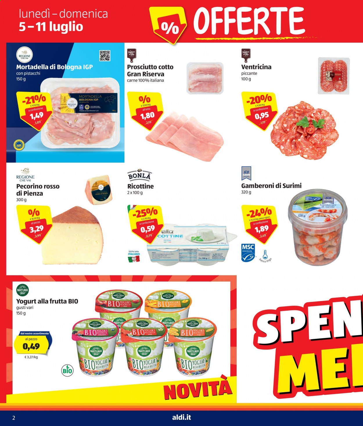 Volantino Aldi - 5/7/2021 - 11/7/2021. Pagina 2