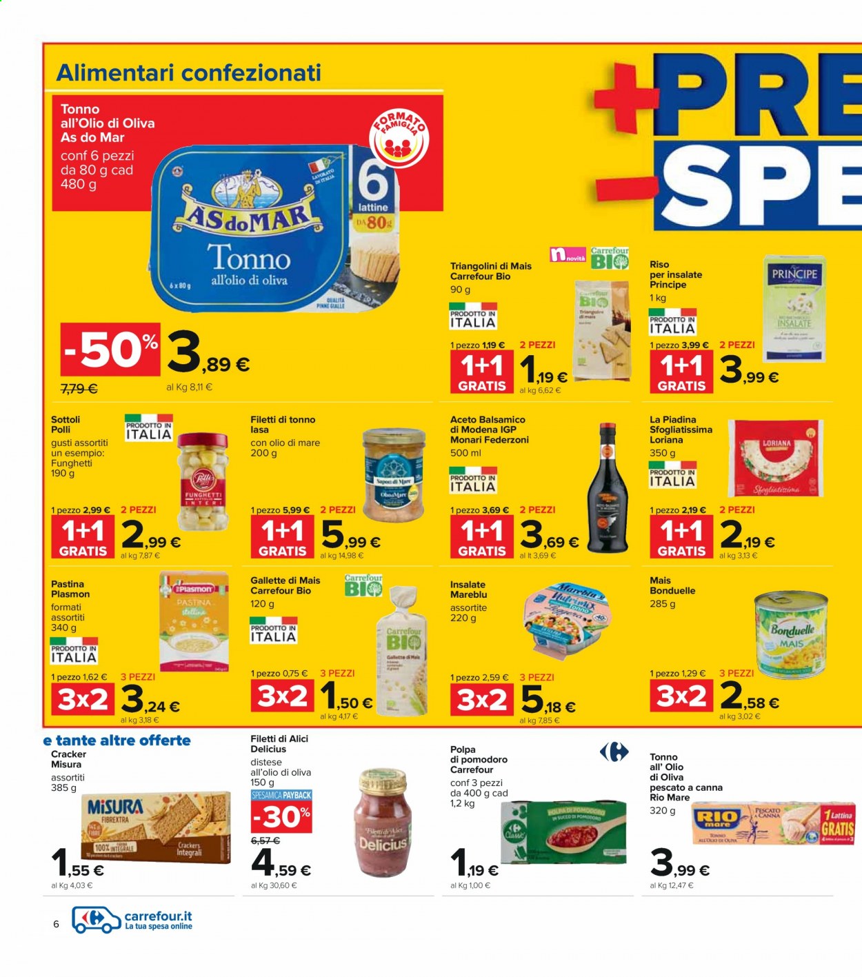 Volantino Carrefour - 1/7/2021 - 14/7/2021. Pagina 6