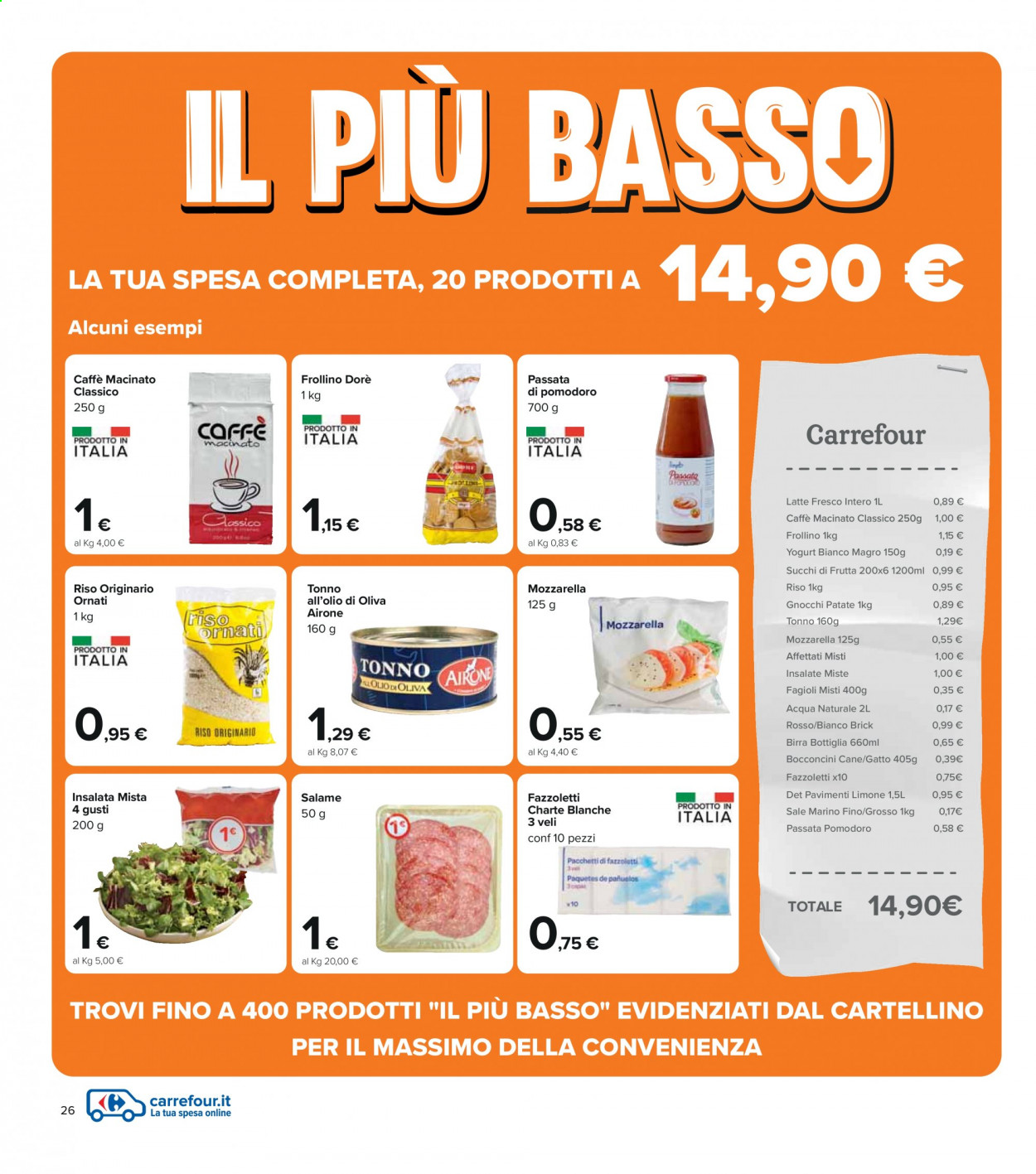 Volantino Carrefour - 1/7/2021 - 14/7/2021. Pagina 26