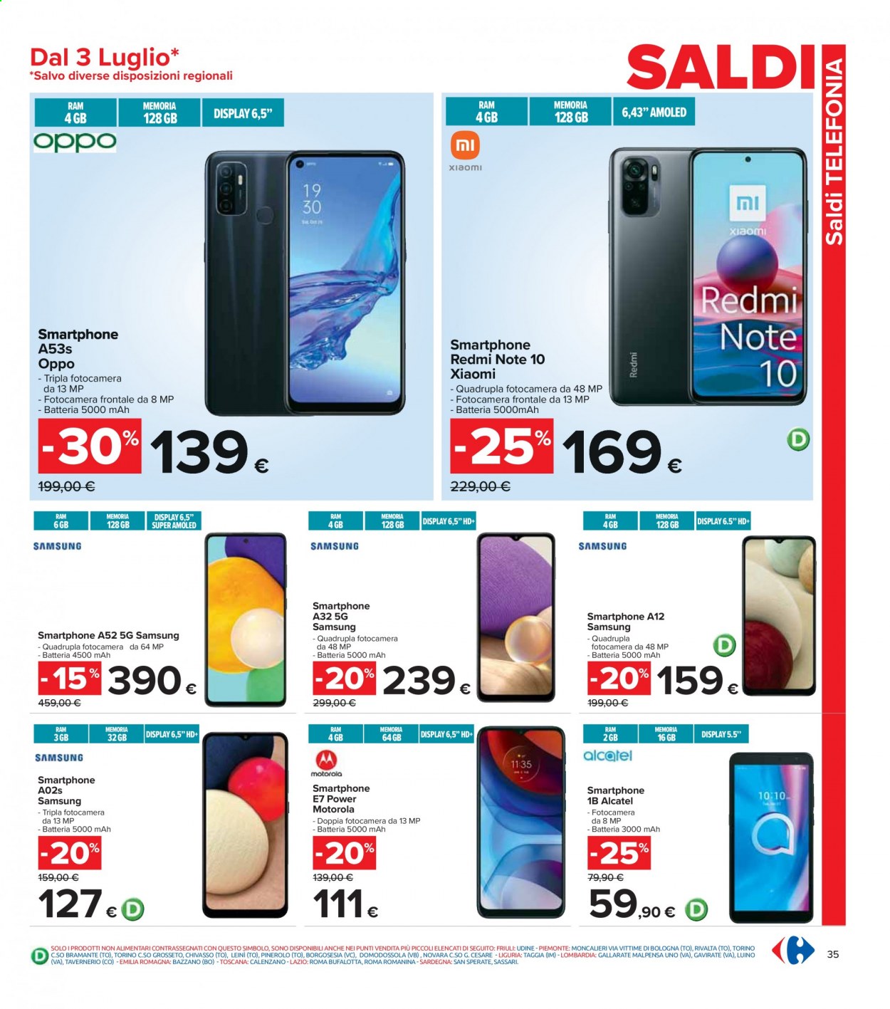 Volantino Carrefour - 1/7/2021 - 14/7/2021. Pagina 35