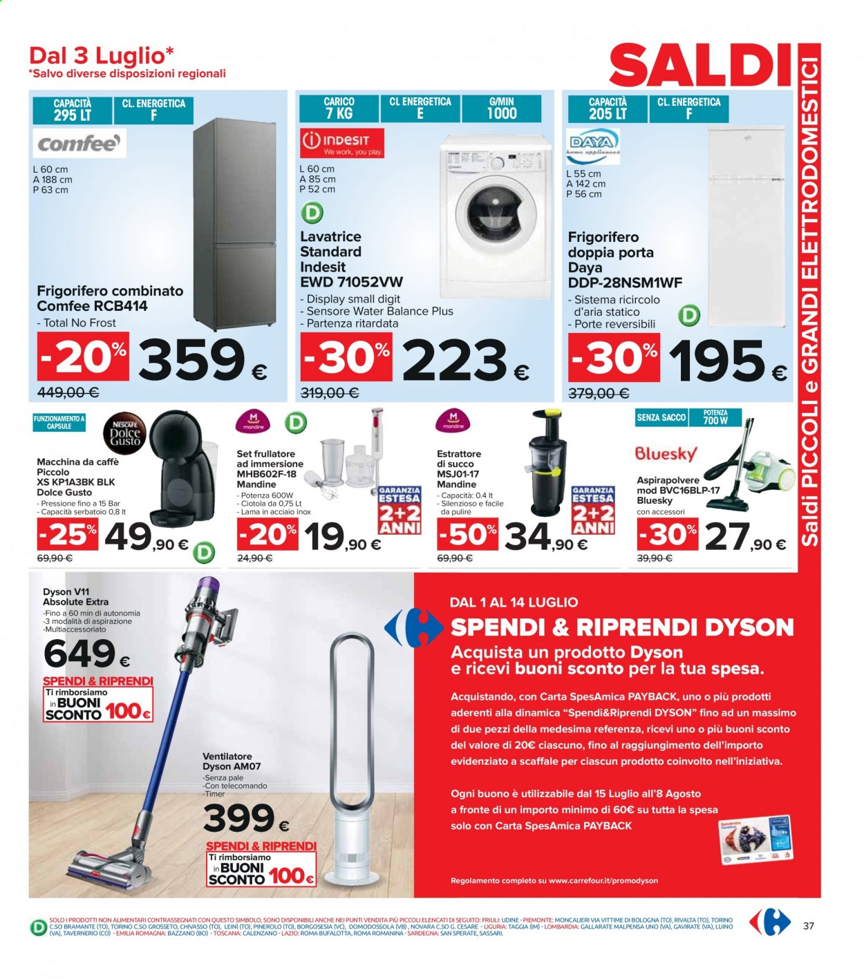 Volantino Carrefour - 1/7/2021 - 14/7/2021. Pagina 37