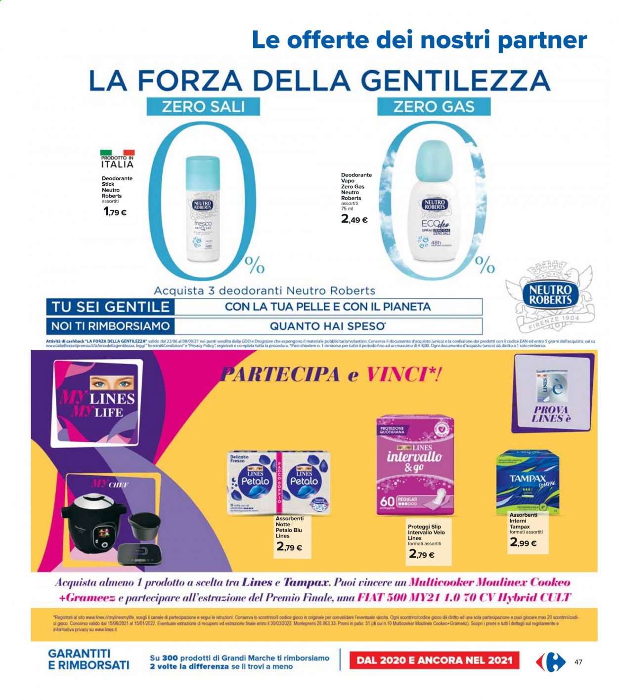 Volantino Carrefour - 1/7/2021 - 14/7/2021. Pagina 47