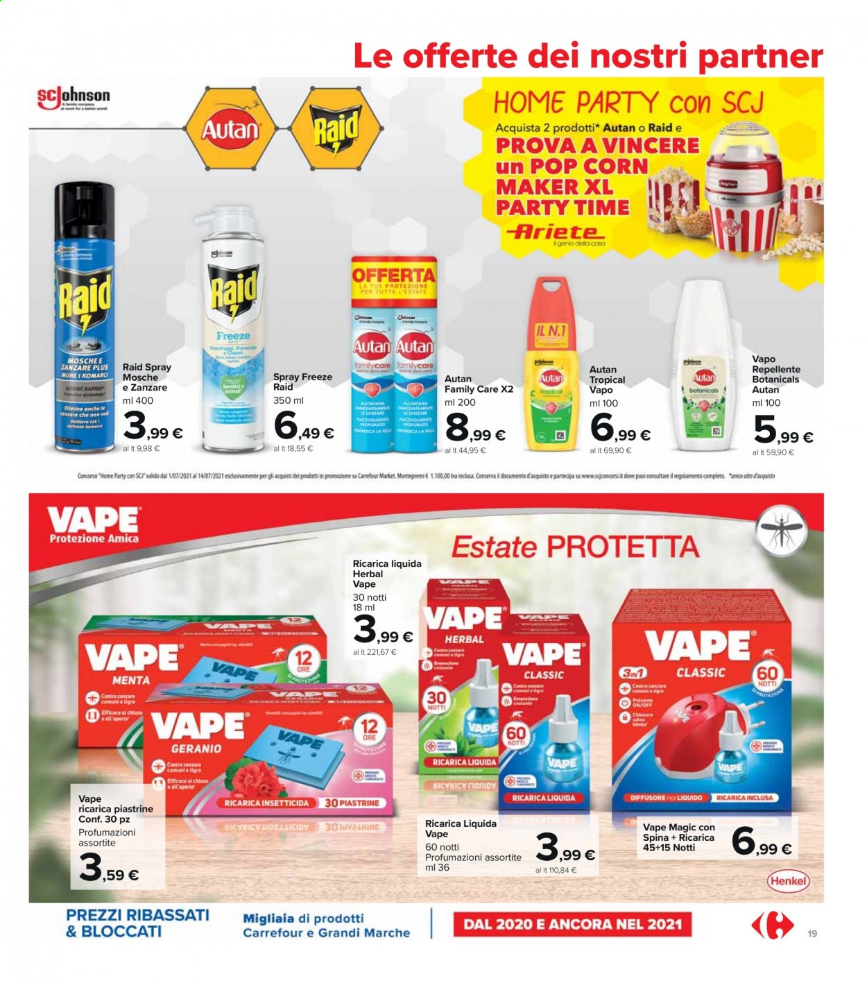 Volantino Carrefour - 1/7/2021 - 14/7/2021. Pagina 19