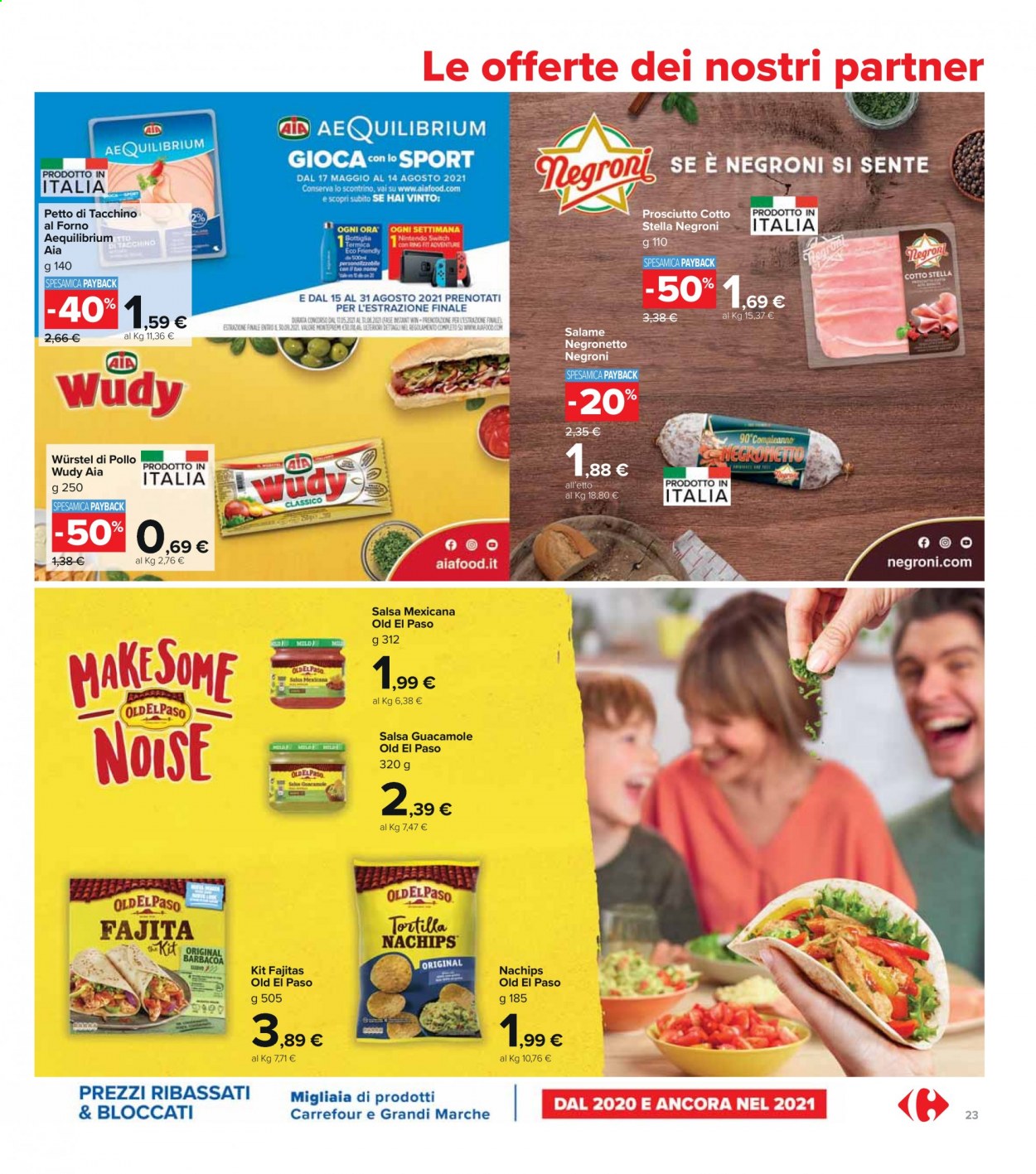Volantino Carrefour - 1/7/2021 - 14/7/2021. Pagina 23