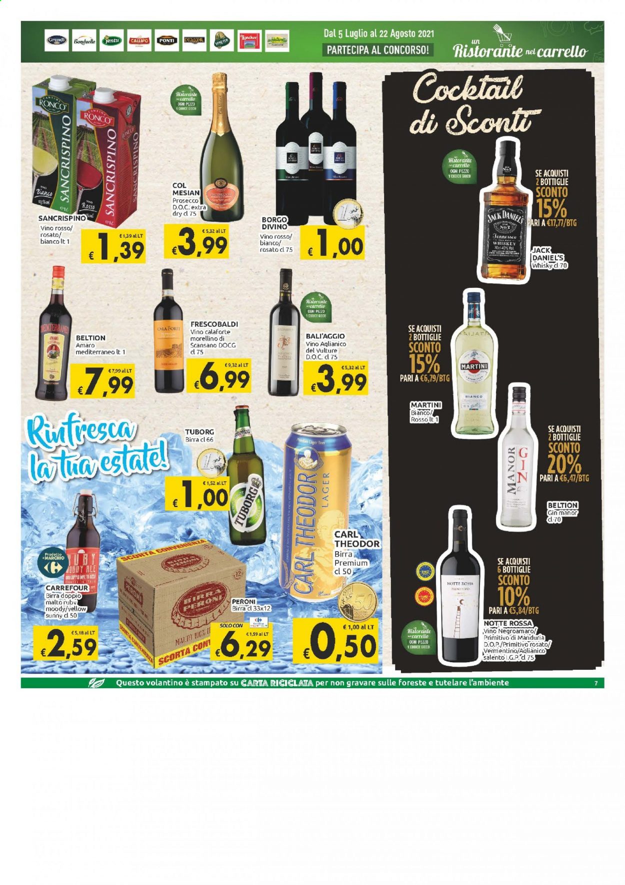 Volantino Carrefour - 30/6/2021 - 12/7/2021. Pagina 7