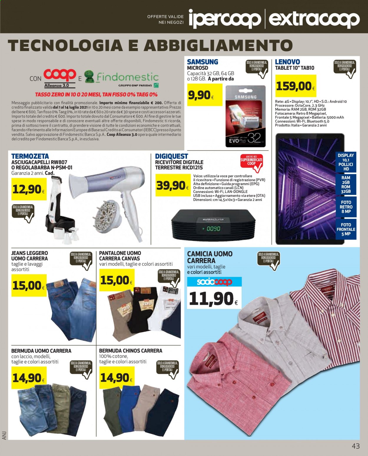 Volantino Coop - 1/7/2021 - 14/7/2021. Pagina 43
