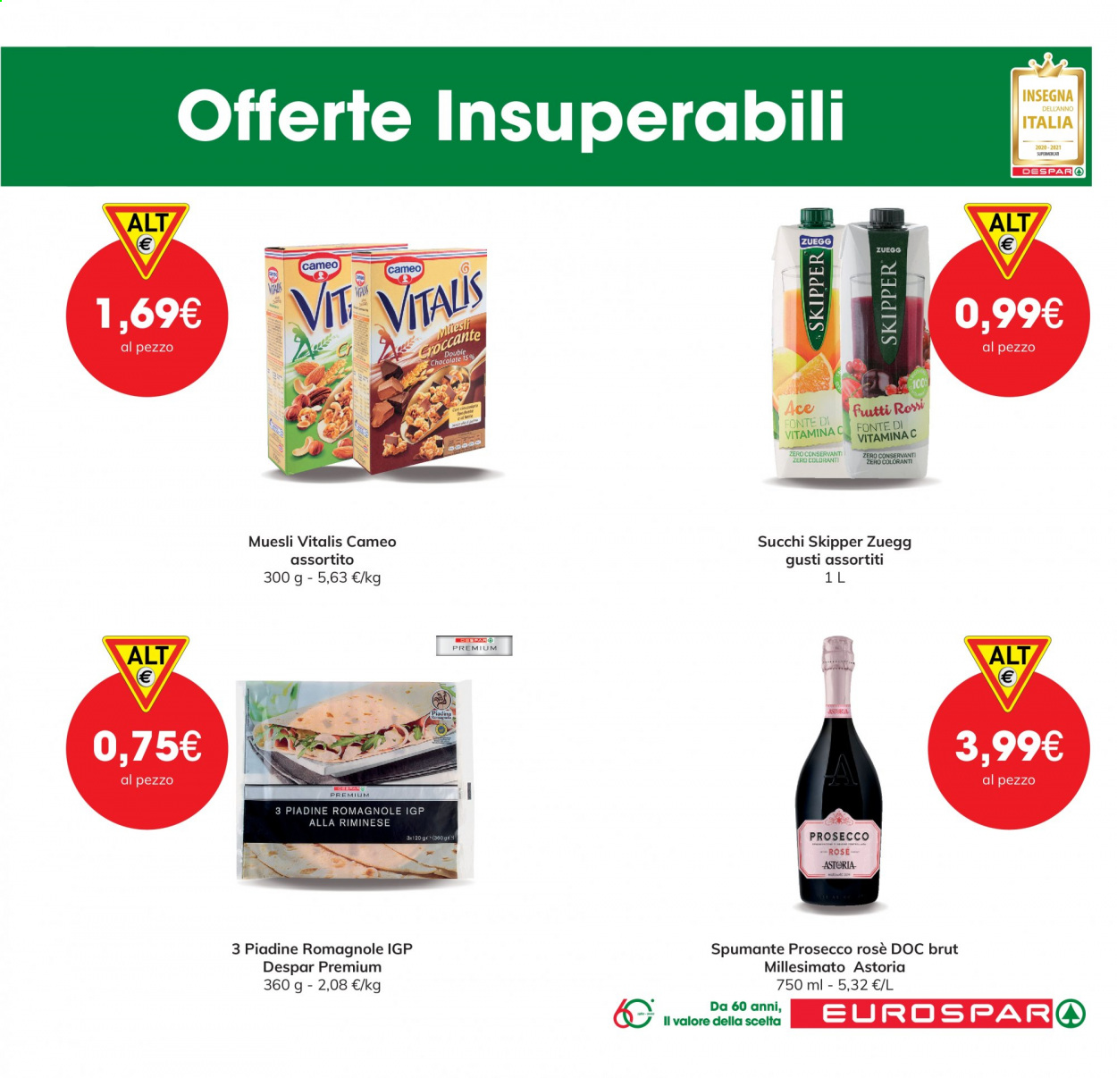 Volantino Eurospar - 1/7/2021 - 14/7/2021. Pagina 5