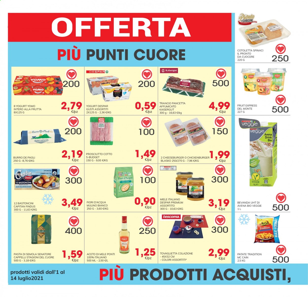 Volantino Eurospar - 1/7/2021 - 14/7/2021. Pagina 30