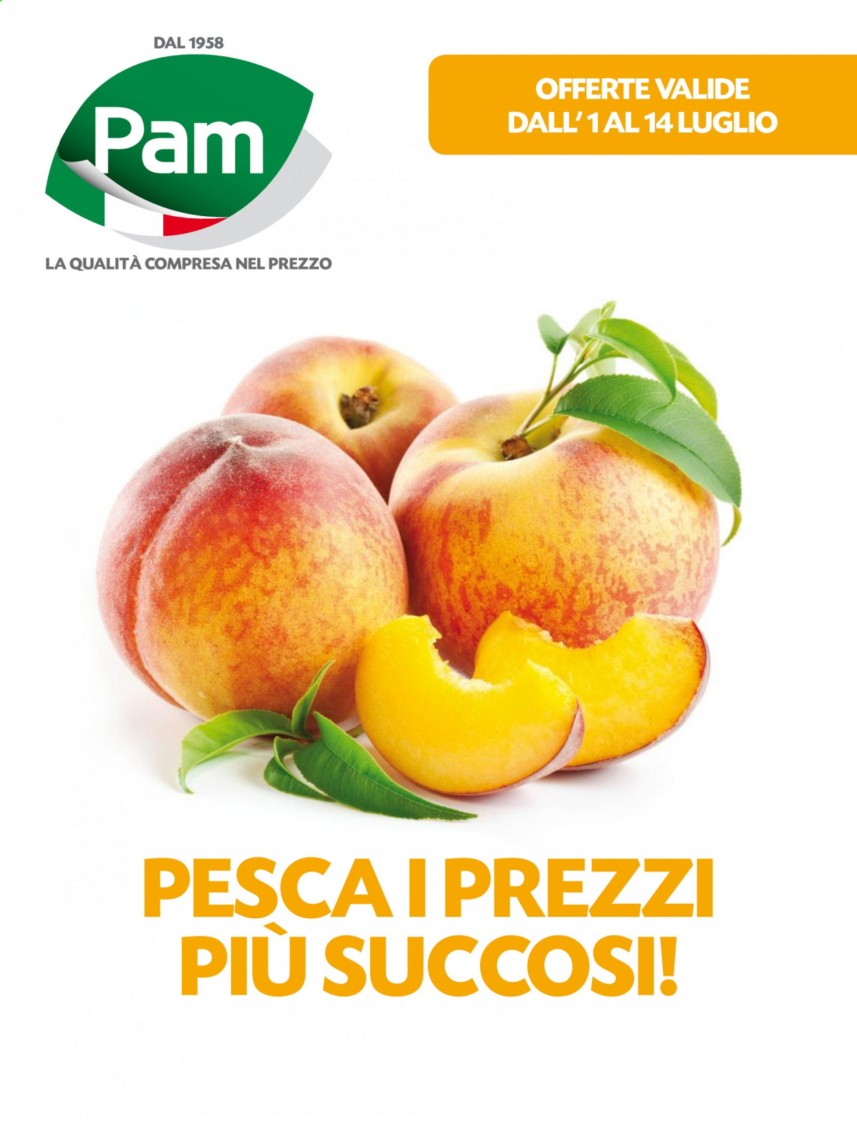 Volantino Pam Panorama - 1/7/2021 - 14/7/2021. Pagina 1