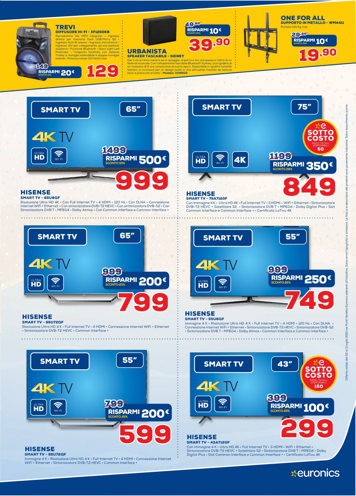 Volantino Euronics - 2/7/2021 - 11/7/2021. Pagina 3