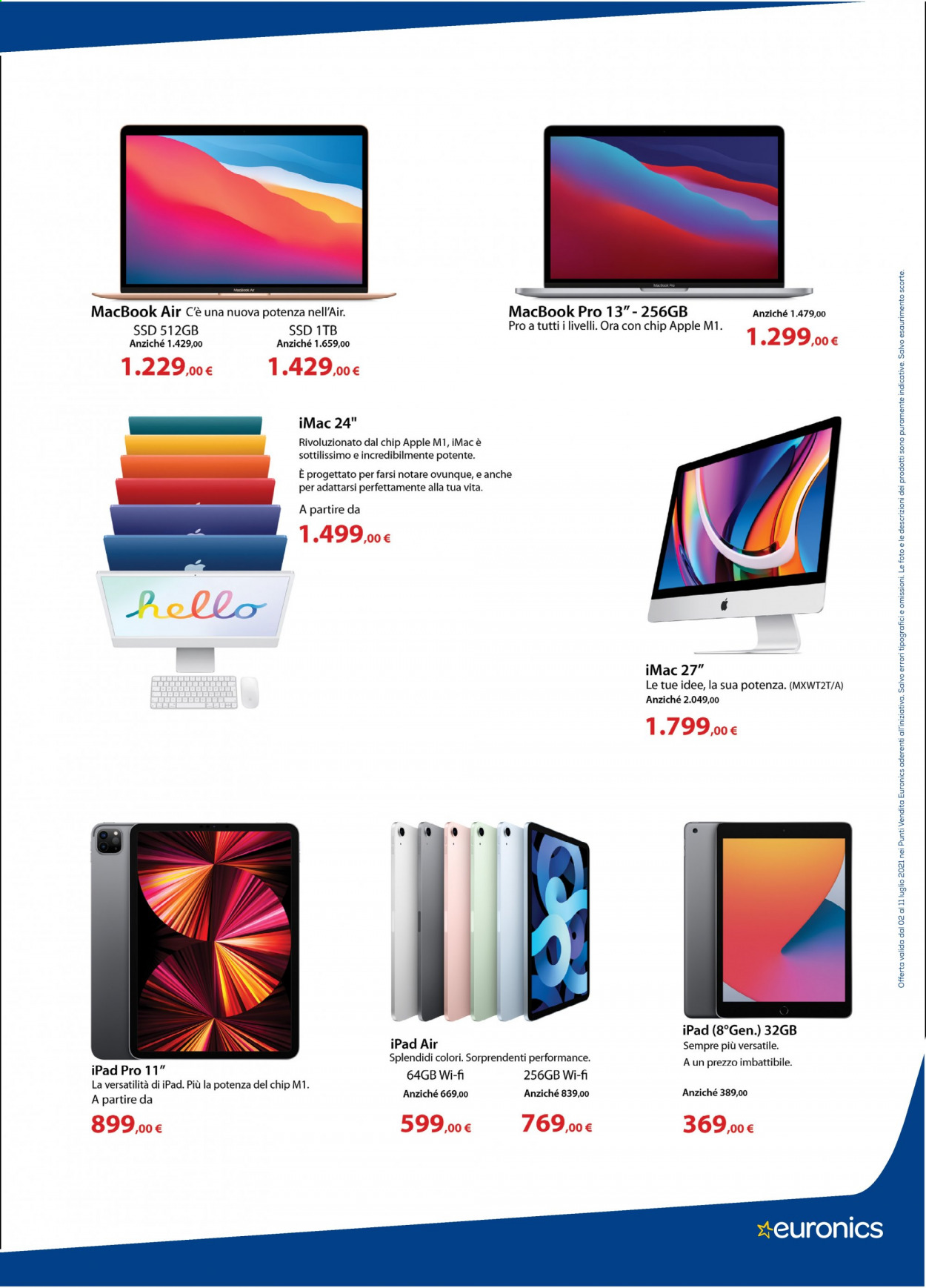 Volantino Euronics - 2/7/2021 - 11/7/2021. Pagina 9