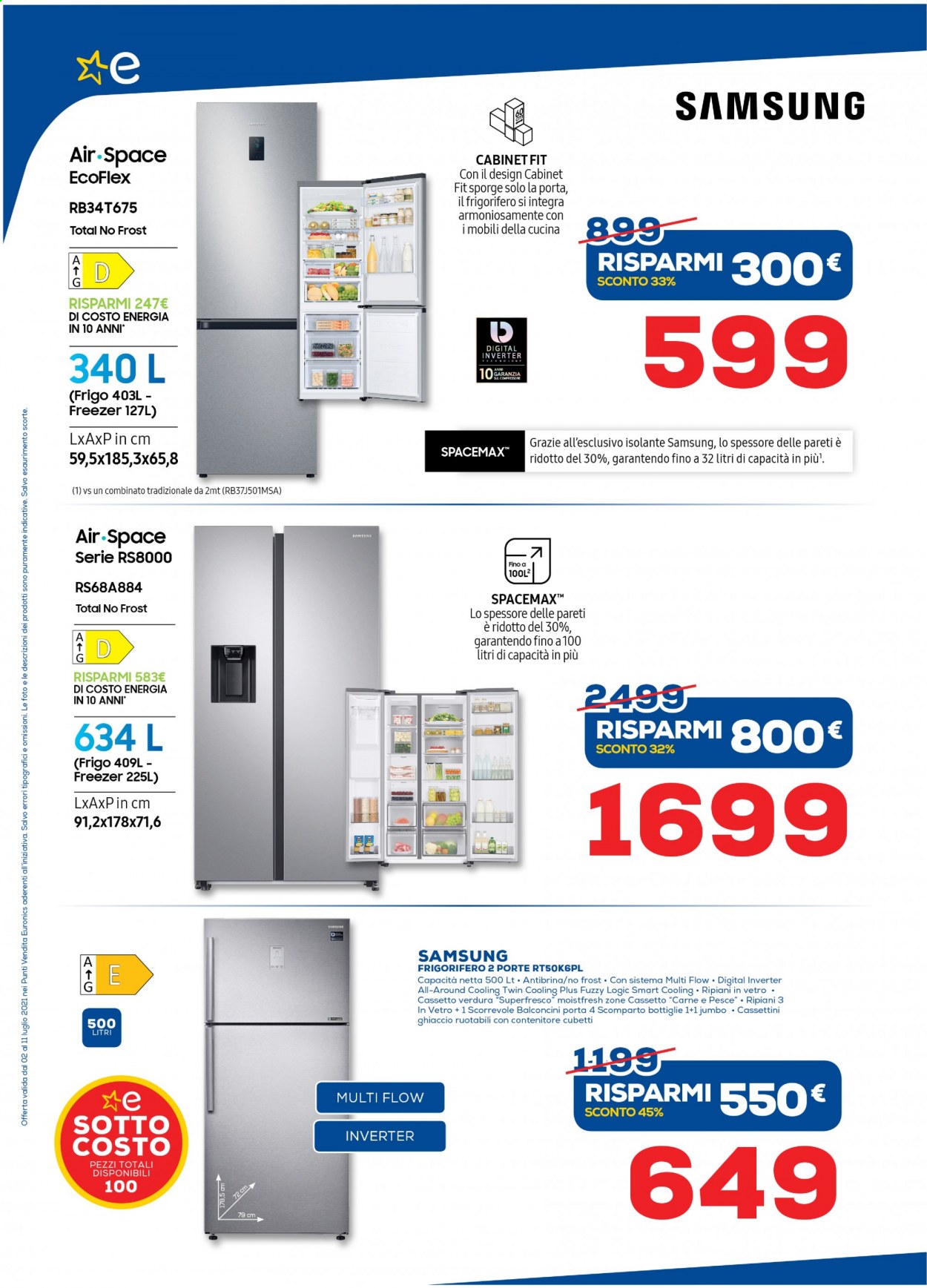 Volantino Euronics - 2/7/2021 - 11/7/2021. Pagina 18