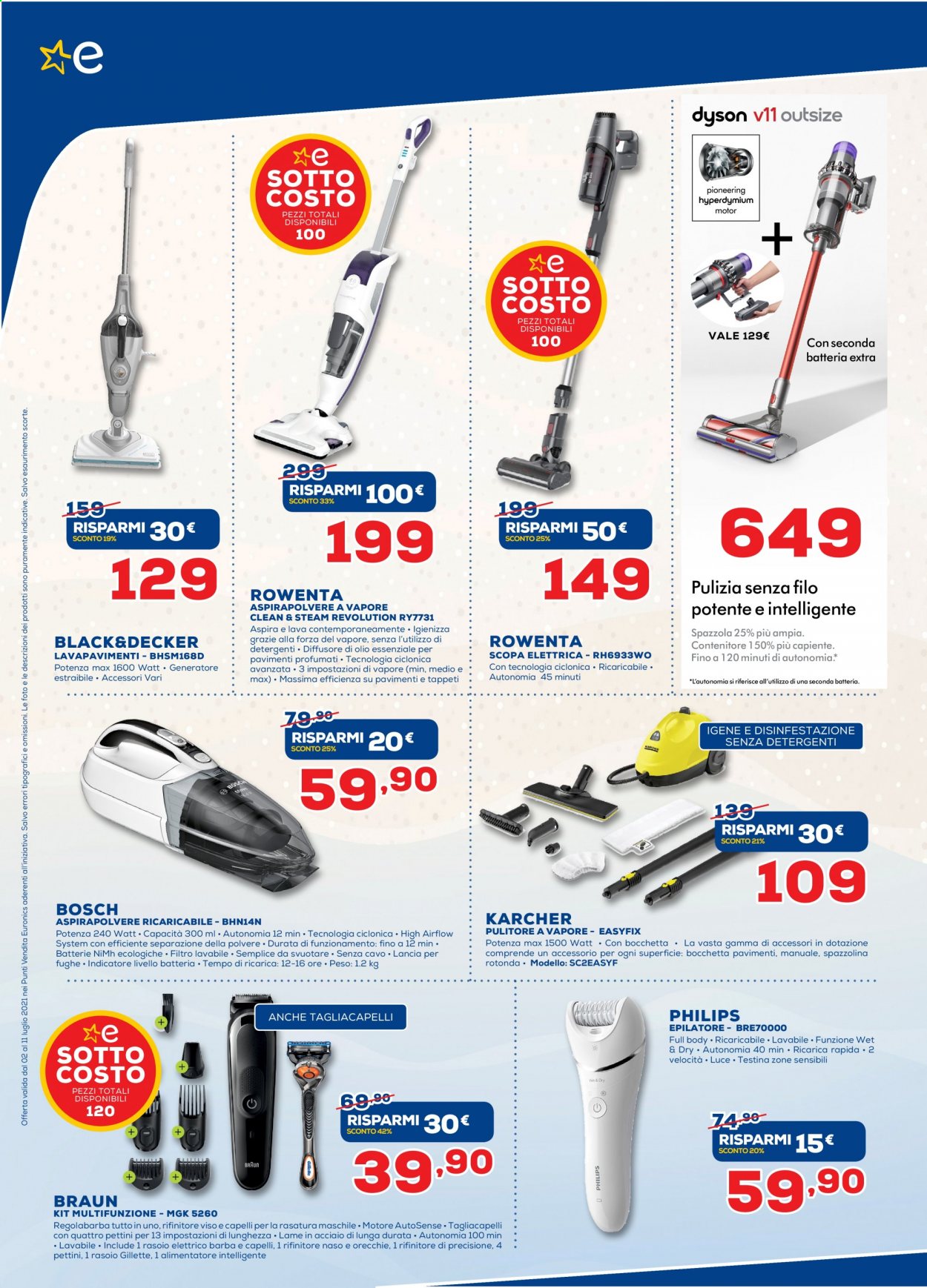 Volantino Euronics - 2/7/2021 - 11/7/2021. Pagina 25
