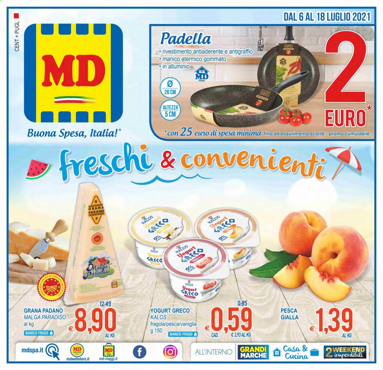 Volantino MD Discount - 6/7/2021 - 18/7/2021. Pagina 1