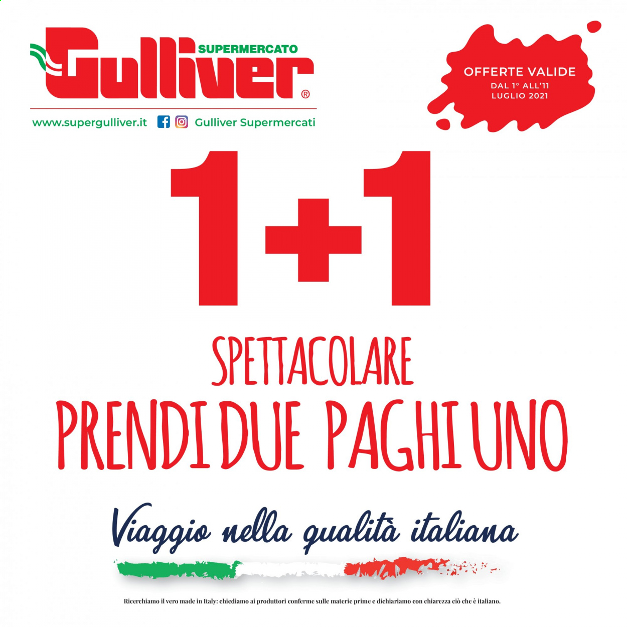 thumbnail - Volantino Gulliver - 1/7/2021 - 11/7/2021.