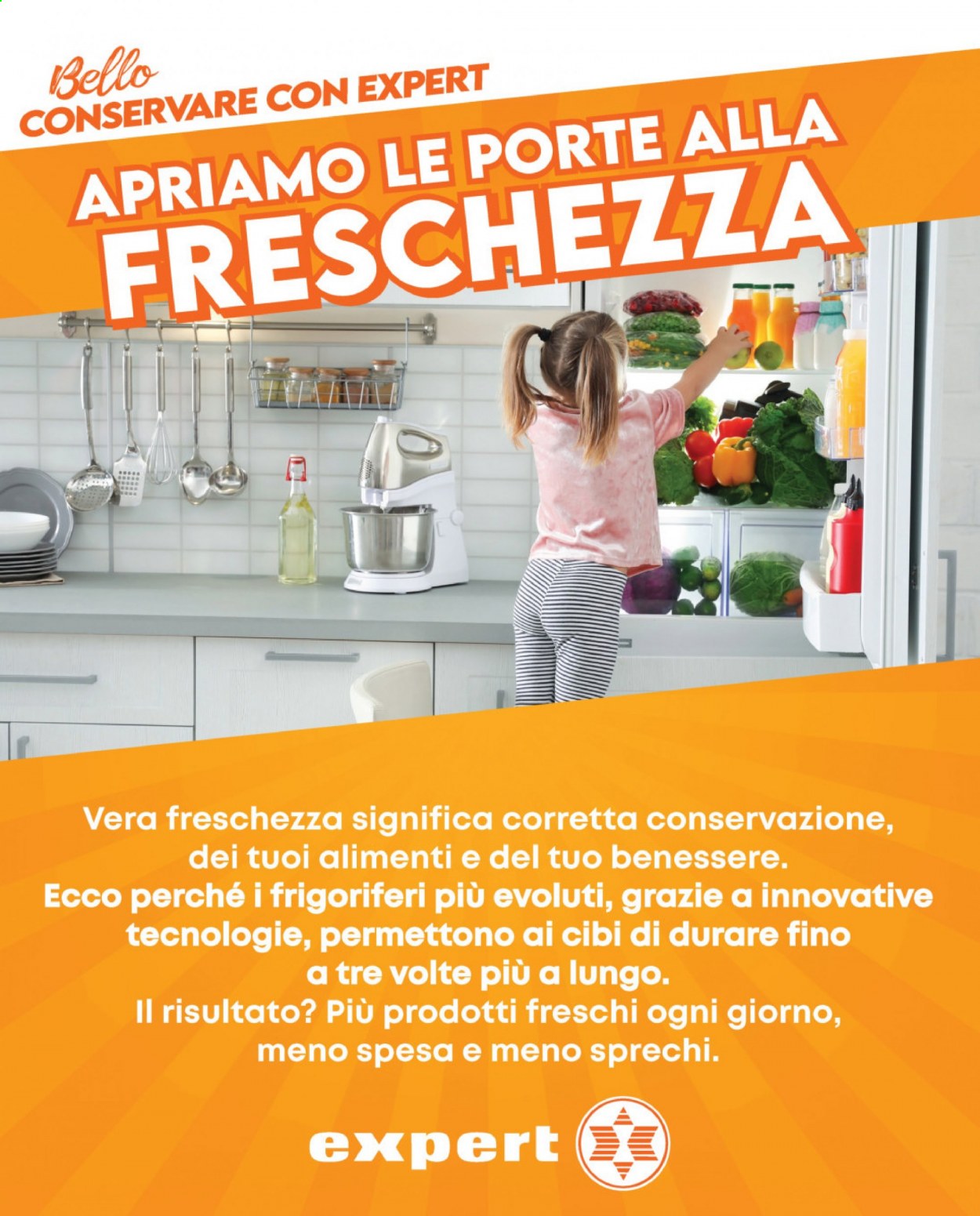 thumbnail - Volantino Expert - 5/7/2021 - 22/7/2021 - Prodotti in offerta - frigorifero. Pagina 30.