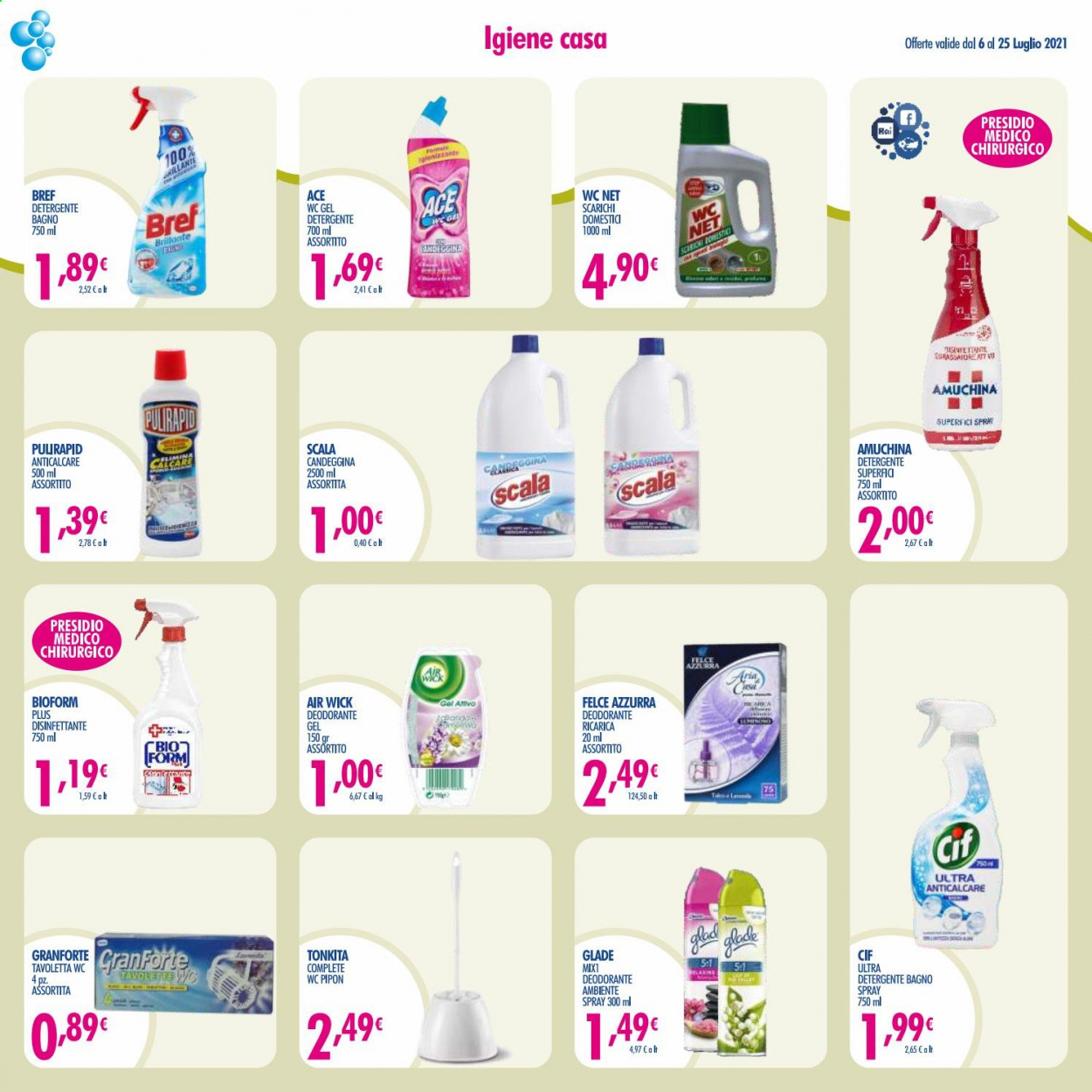 Volantino Acqua & Sapone - 6/7/2021 - 25/7/2021. Pagina 16