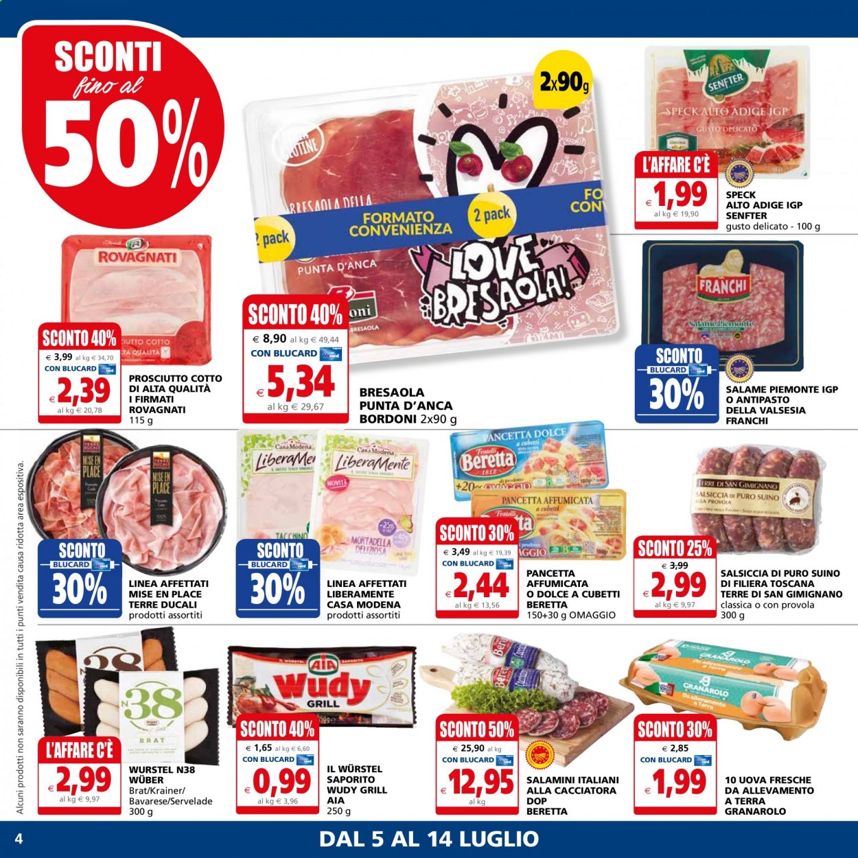 Volantino Il Gigante - 5/7/2021 - 14/7/2021. Pagina 4