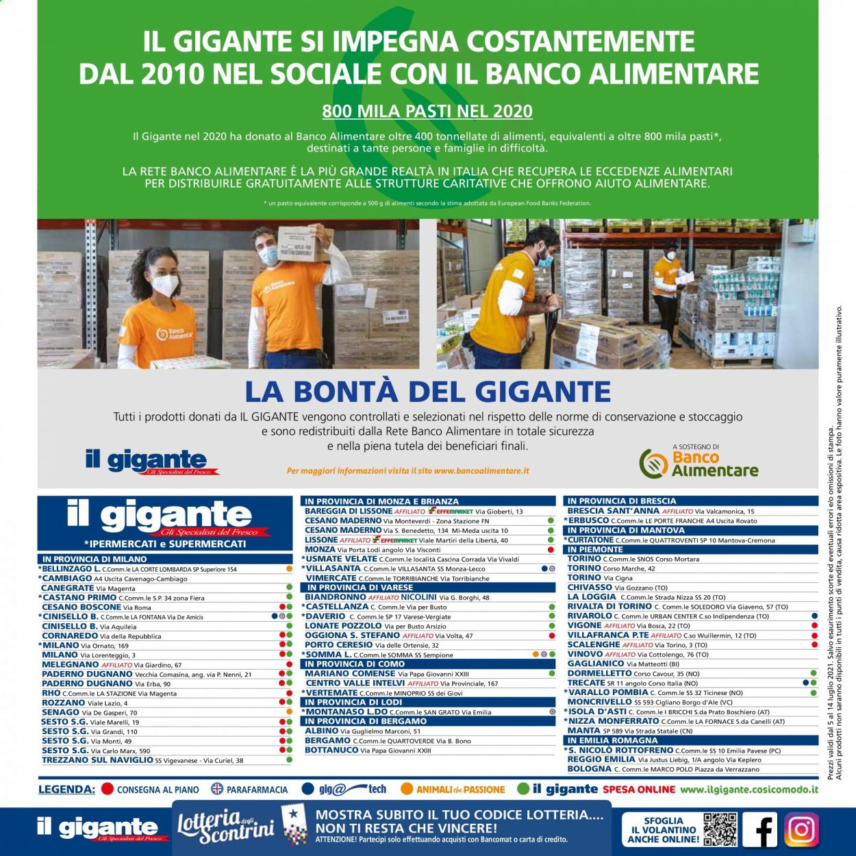 Volantino Il Gigante - 5/7/2021 - 14/7/2021. Pagina 28