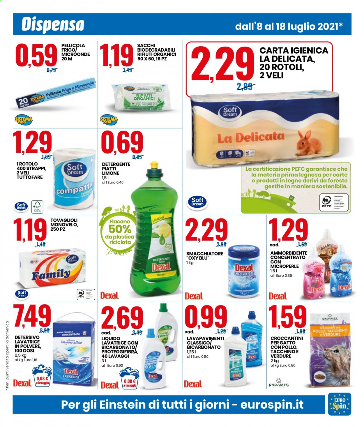 Volantino EuroSpin - 8/7/2021 - 18/7/2021. Pagina 9