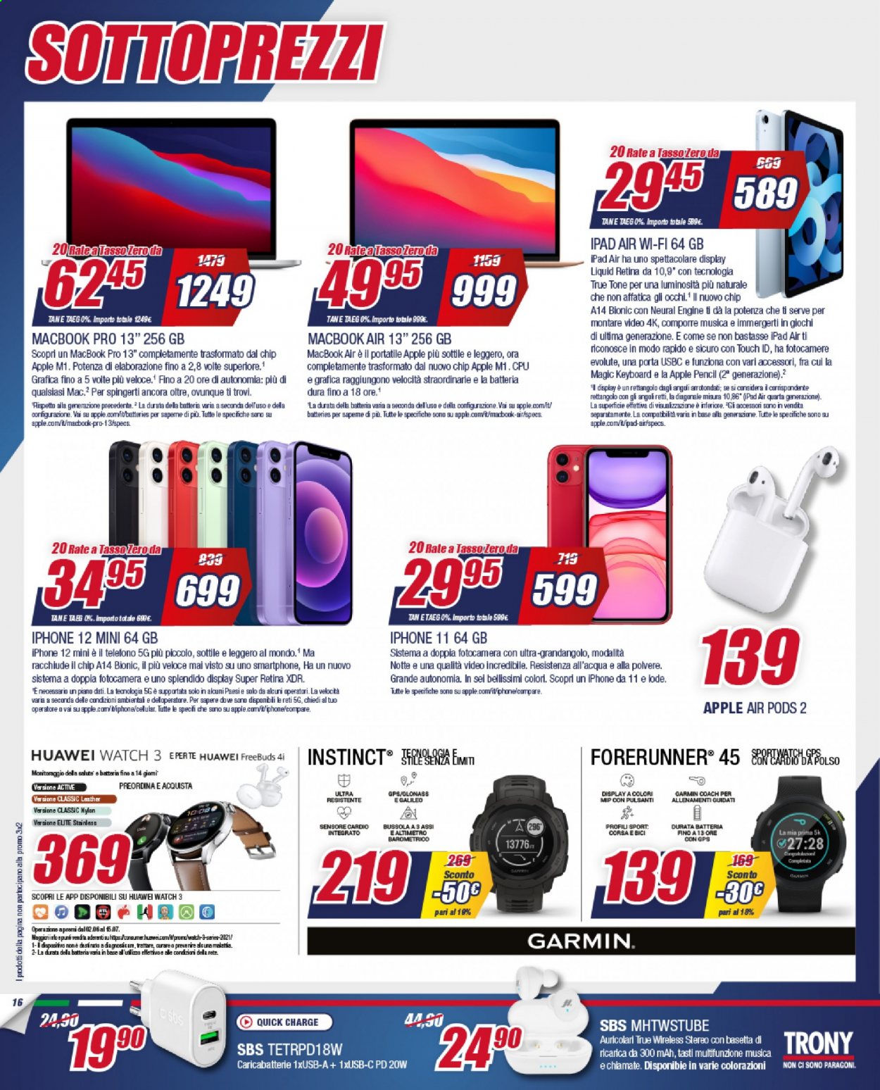 Volantino Trony - 8/7/2021 - 22/7/2021. Pagina 16