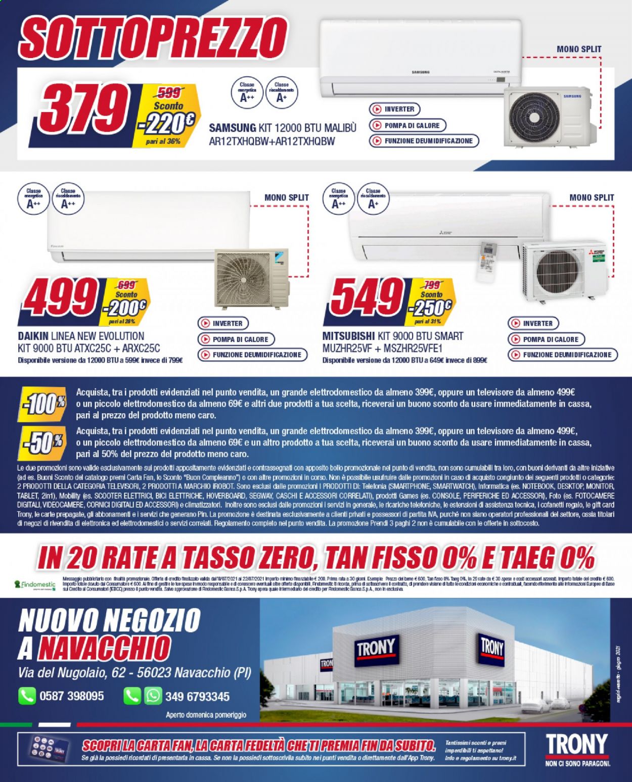 Volantino Trony - 8/7/2021 - 22/7/2021. Pagina 20