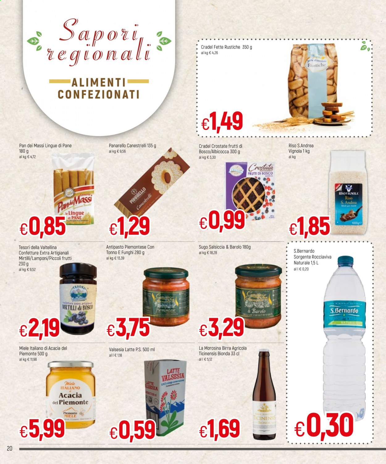 Volantino Famila - 8/7/2021 - 21/7/2021. Pagina 20
