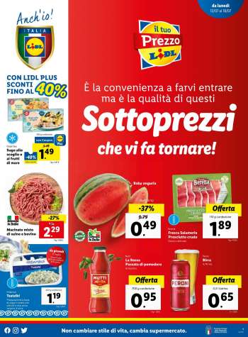 Volantino Lidl - 12.7.2021 - 18.7.2021.