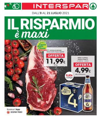 Volantino Interspar - 8.7.2021 - 21.7.2021.
