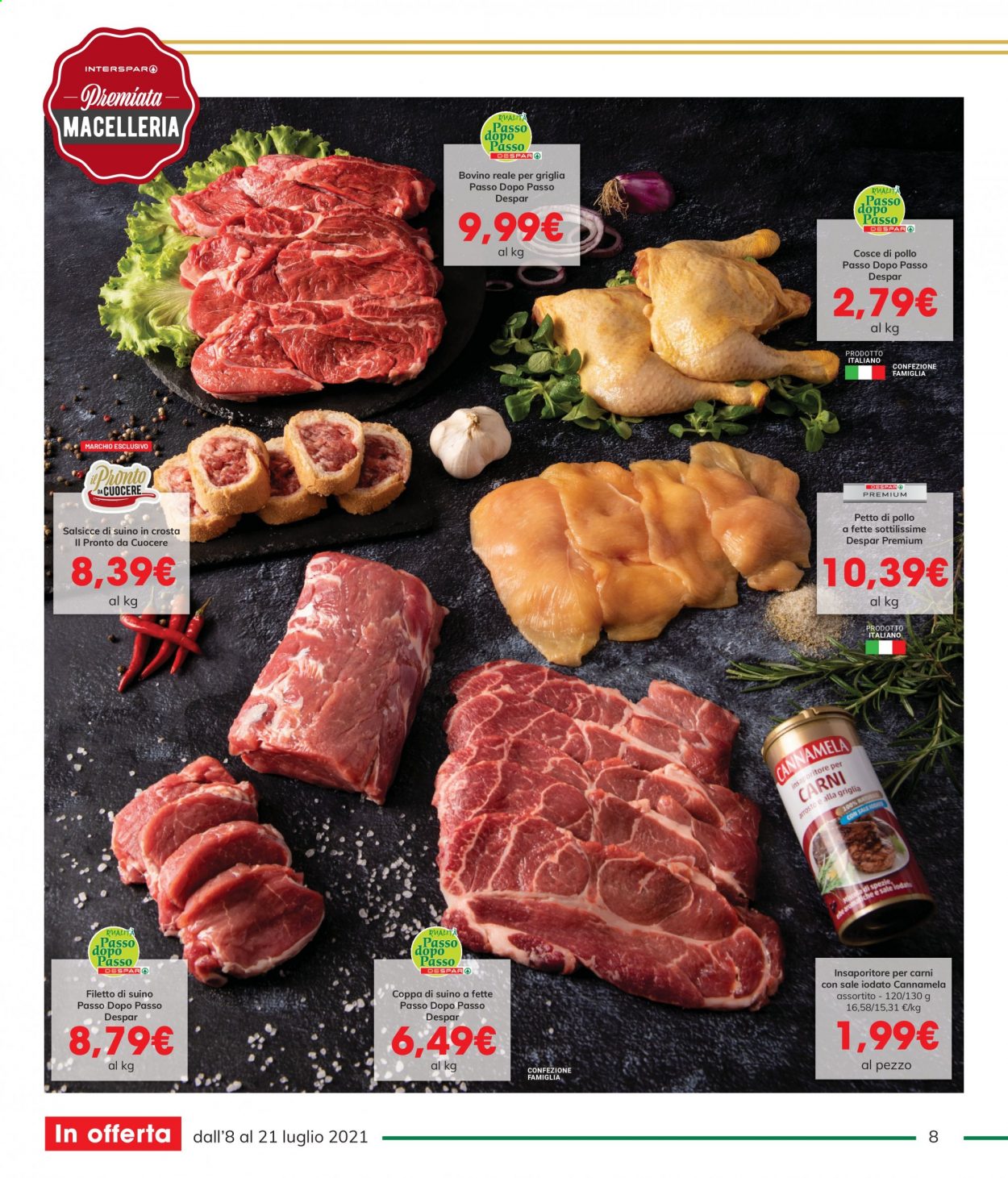 Volantino Interspar - 8/7/2021 - 21/7/2021. Pagina 8