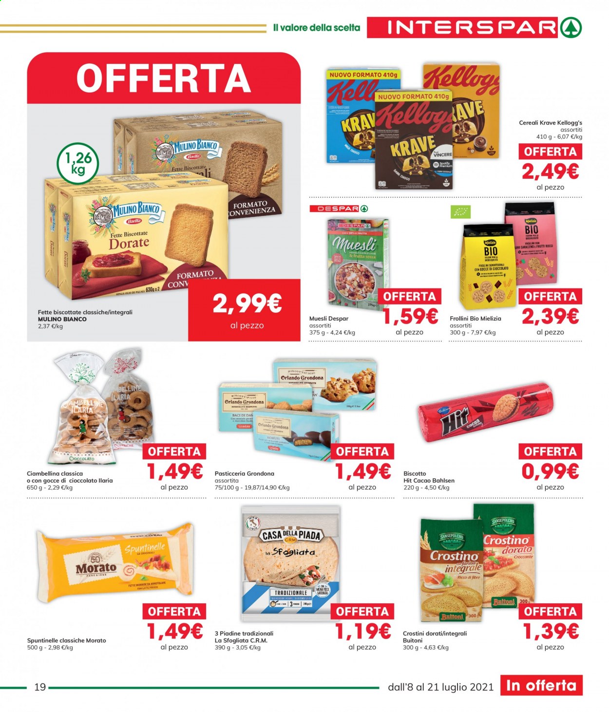 Volantino Interspar - 8/7/2021 - 21/7/2021. Pagina 19