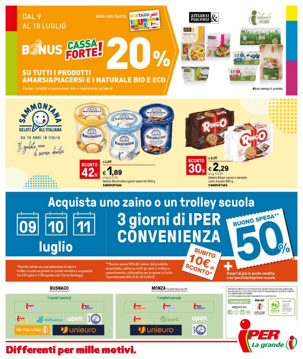 Volantino Iper, La grande i - 9/7/2021 - 18/7/2021. Pagina 34