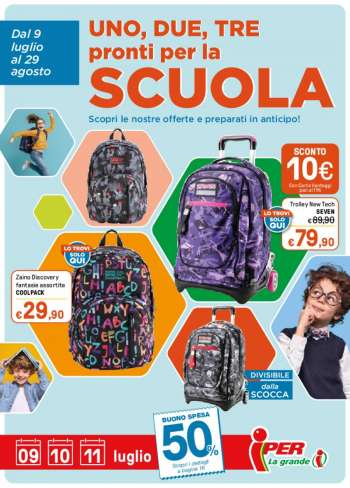 Volantino Iper, La grande i - 9.7.2021 - 29.8.2021.