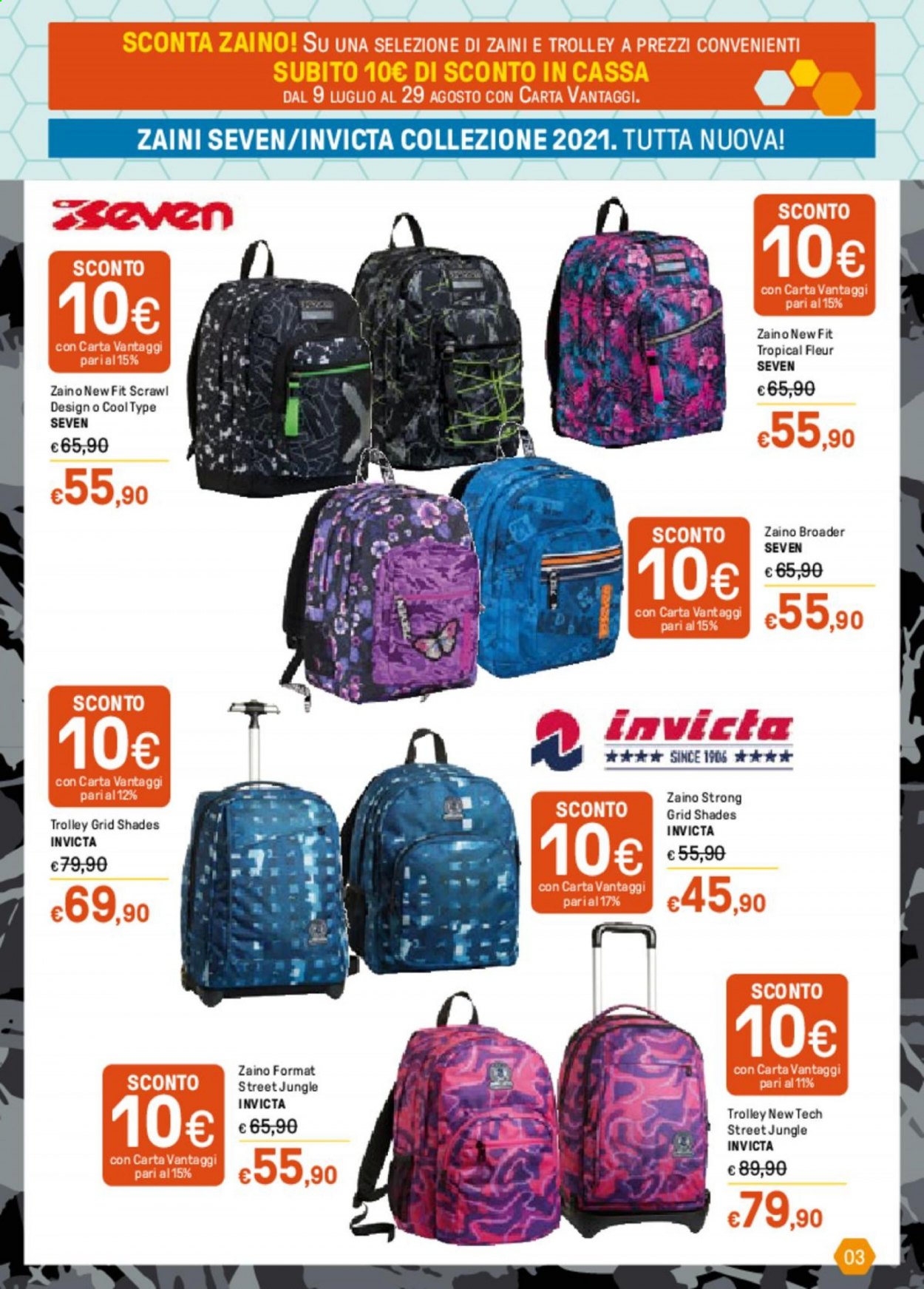 Volantino Iper, La grande i - 9/7/2021 - 29/8/2021. Pagina 3